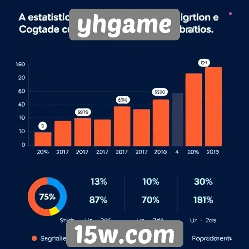 Estatísticas de usuários ativos na plataforma yhgame